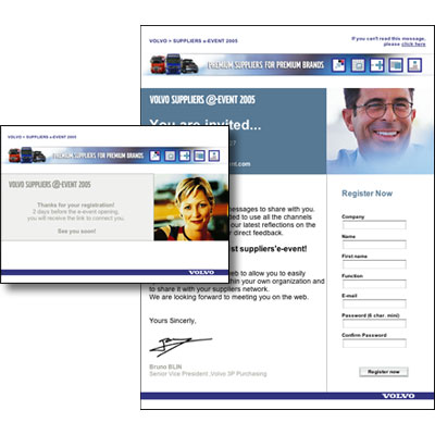 communication venementielle, Volvo 3P, bienvenue sur mars agence communication grenoble, lyon, valence, chambery, annecy