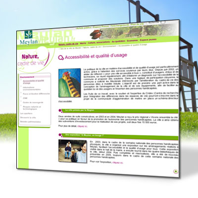 webmastering, Mairie de Meylan, bienvenue sur mars agence communication grenoble, lyon, valence, chambery, annecy