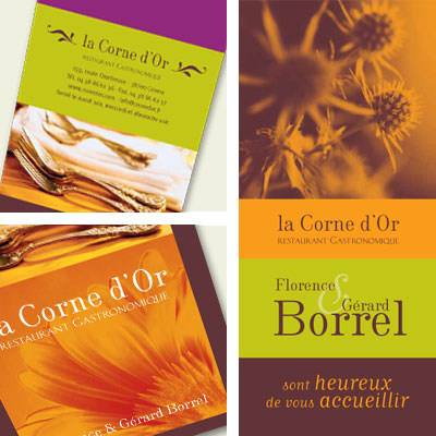 Identit visuelle, La Corne d'Or, bienvenue sur mars agence communication grenoble, lyon, valence, chambery, annecy