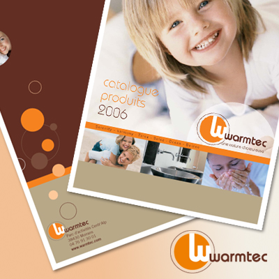 charte graphique, Warmtec, bienvenue sur mars agence communication grenoble, lyon, valence, chambery, annecy