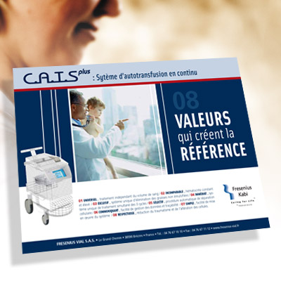 campagne de communication, Fresenius-Kabi, bienvenue sur mars agence communication grenoble, lyon, valence, chambery, annecy