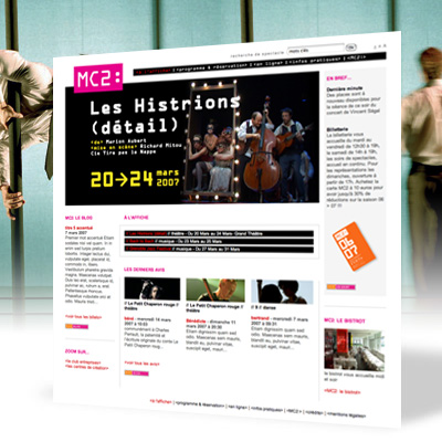 site Internet, MC2:, bienvenue sur mars agence communication grenoble, lyon, valence, chambery, annecy