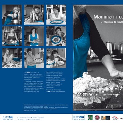 Calendrier, TuttoBLU, bienvenue sur mars agence communication grenoble, lyon, valence, chambery, annecy