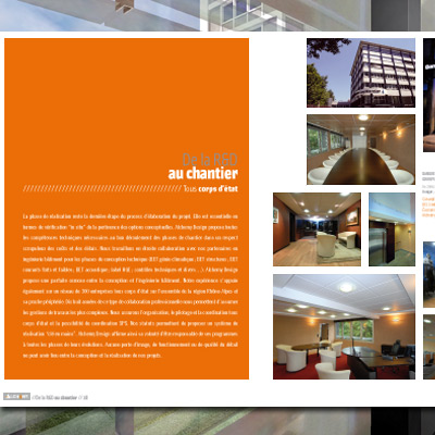 plaquette, Alchemy Design, bienvenue sur mars agence communication grenoble, lyon, valence, chambery, annecy