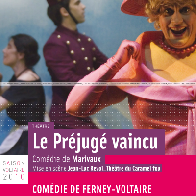 affiche de la Ville, Mairie de Ferney-Voltaire, bienvenue sur mars agence communication grenoble, lyon, valence, chambery, annecy